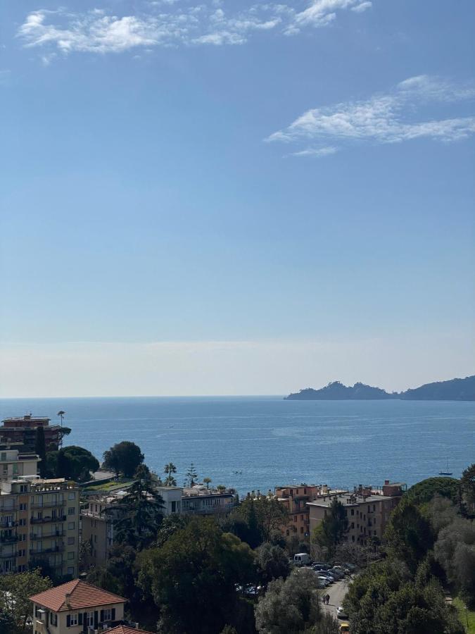 Grande Attico Con Vista Vicino Al Centro By Portofinovacanze Rapallo Exterior foto