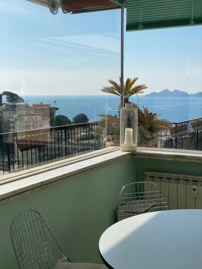 Grande Attico Con Vista Vicino Al Centro By Portofinovacanze Rapallo Exterior foto